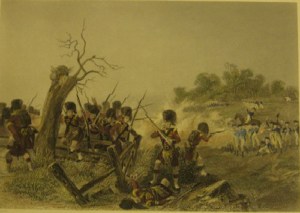 Battle of Harlem, Engraver: J. R. Armytage, c. 1860.